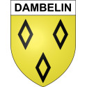 Stickers coat of arms Bazas adhesive sticker