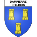 Stickers coat of arms Bazas adhesive sticker