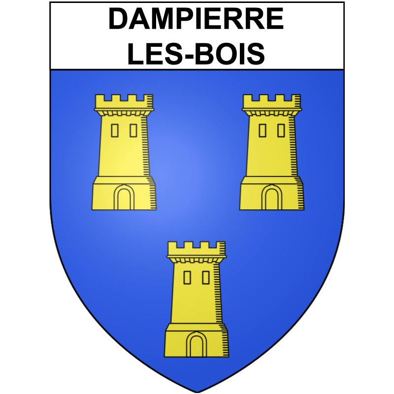 Stickers coat of arms Bazas adhesive sticker
