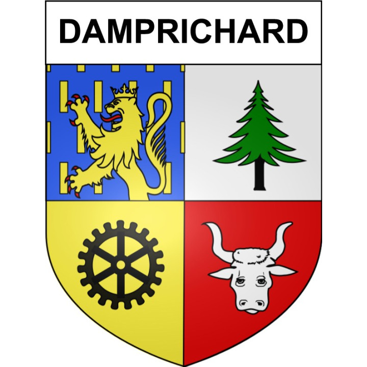 Stickers coat of arms Bazas adhesive sticker