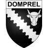 Stickers coat of arms Bazas adhesive sticker