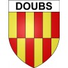 Stickers coat of arms Bazas adhesive sticker