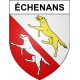échenans 25 ville Stickers blason autocollant adhésif