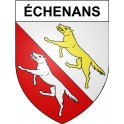 échenans 25 ville Stickers blason autocollant adhésif