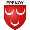 épenoy 25 ville Stickers blason autocollant adhésif