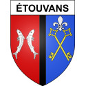 étouvans 25 ville Stickers blason autocollant adhésif