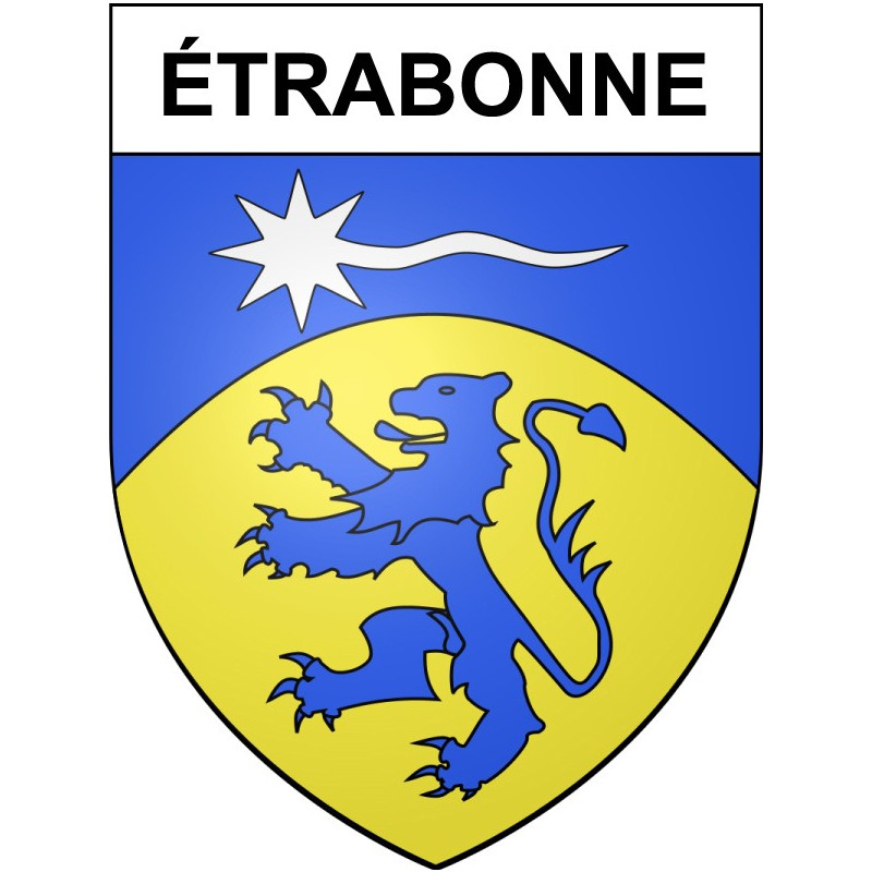Stickers coat of arms Bazas adhesive sticker