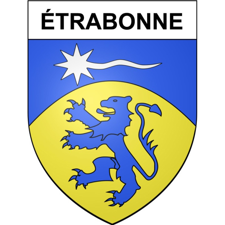 Stickers coat of arms Bazas adhesive sticker