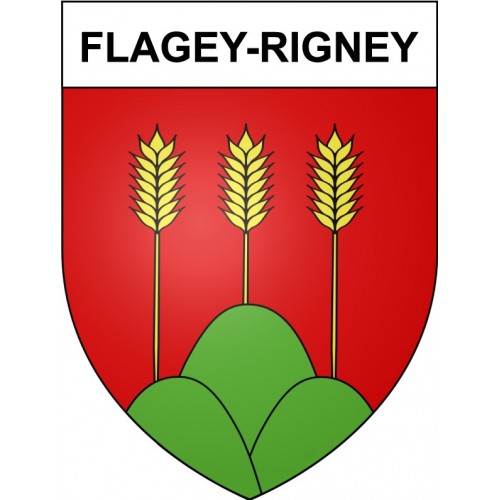 Flagey-Rigney 25 ville Stickers blason autocollant adhésif