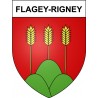 Flagey-Rigney 25 ville Stickers blason autocollant adhésif