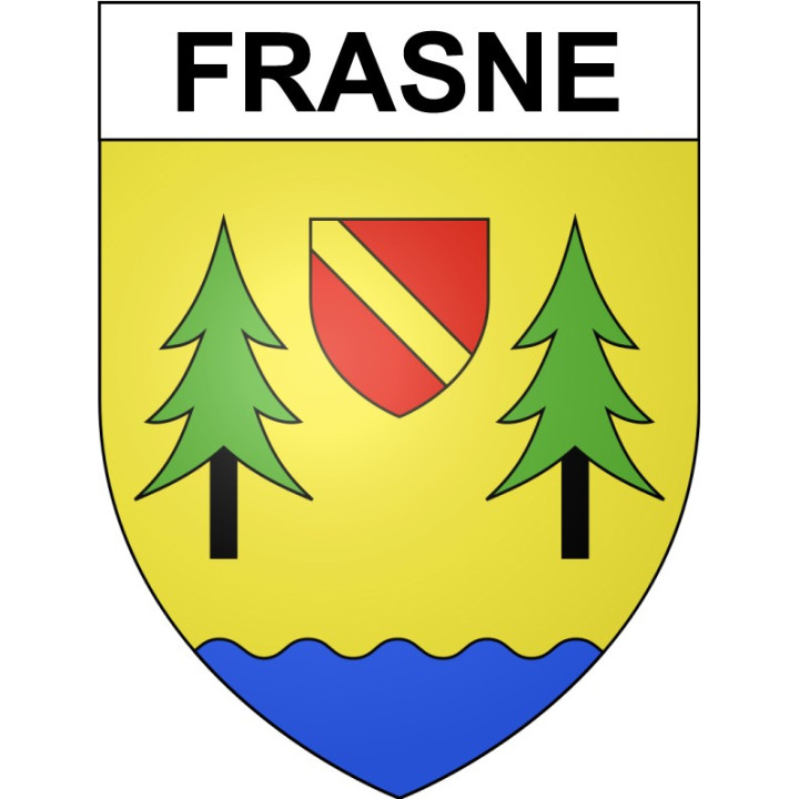 Stickers coat of arms Bazas adhesive sticker