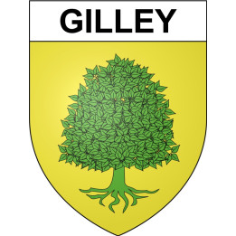 Gilley 25 ville Stickers blason autocollant adhésif