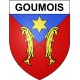 Goumois 25 ville Stickers blason autocollant adhésif