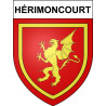 Hérimoncourt 25 ville Stickers blason autocollant adhésif