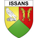 Stickers coat of arms Bazas adhesive sticker
