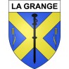 La Grange 25 ville Stickers blason autocollant adhésif