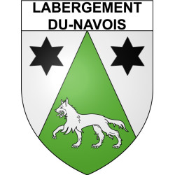 Labergement-du-Navois 25 ville Stickers blason autocollant adhésif