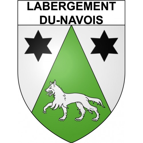Labergement-du-Navois 25 ville Stickers blason autocollant adhésif