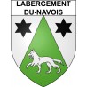 Labergement-du-Navois 25 ville Stickers blason autocollant adhésif