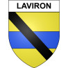 Stickers coat of arms Bazas adhesive sticker