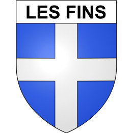 Les Fins 25 ville Stickers blason autocollant adhésif
