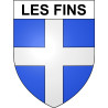 Les Fins 25 ville Stickers blason autocollant adhésif
