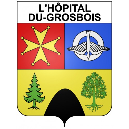 Stickers coat of arms Bazas adhesive sticker