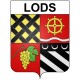 Stickers coat of arms Bazas adhesive sticker