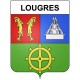 Stickers coat of arms Bazas adhesive sticker