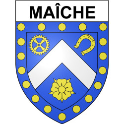 Bazas Sticker wappen, gelsenkirchen, augsburg, klebender aufkleber