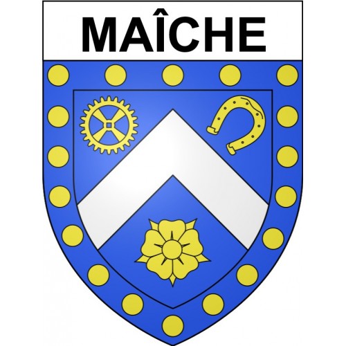 Bazas Sticker wappen, gelsenkirchen, augsburg, klebender aufkleber