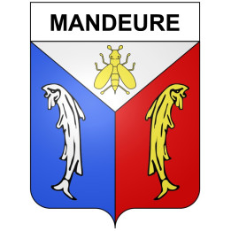 Mandeure 25 ville Stickers blason autocollant adhésif