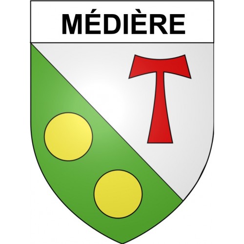 mediere 25 ville Stickers blason autocollant adhésif