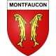 Montfaucon 25 ville Stickers blason autocollant adhésif