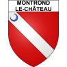 Stickers coat of arms Bazas adhesive sticker