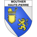 Bazas Sticker wappen, gelsenkirchen, augsburg, klebender aufkleber