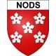 Pegatinas escudo de armas de Nods adhesivo de la etiqueta engomada