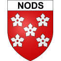 Stickers coat of arms Bazas adhesive sticker