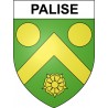 Palise 25 ville Stickers blason autocollant adhésif