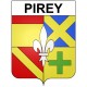 Pirey 25 ville Stickers blason autocollant adhésif