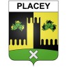 Placey 25 ville Stickers blason autocollant adhésif