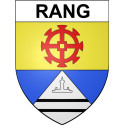 Rang 25 ville Stickers blason autocollant adhésif