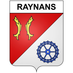 Raynans 25 ville Stickers blason autocollant adhésif