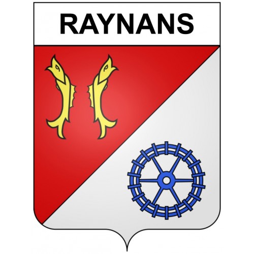 Stickers coat of arms Bazas adhesive sticker