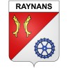 Stickers coat of arms Bazas adhesive sticker