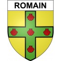 Romain 25 ville Stickers blason autocollant adhésif