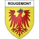 Rougemont 25 ville Stickers blason autocollant adhésif