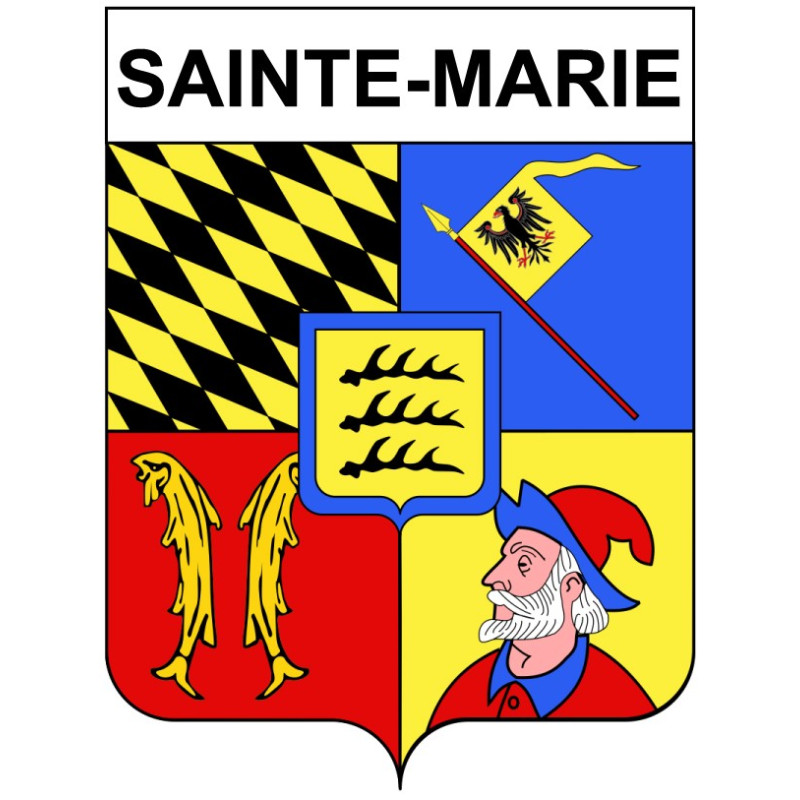 Bazas Sticker wappen, gelsenkirchen, augsburg, klebender aufkleber