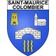 Saint-Maurice-Colombier 25 ville Stickers blason autocollant adhésif