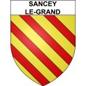 Sancey-le-Grand 25 ville Stickers blason autocollant adhésif
